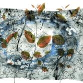 bluish image with botanicals