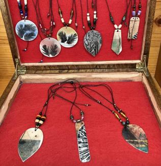 pendants in a box