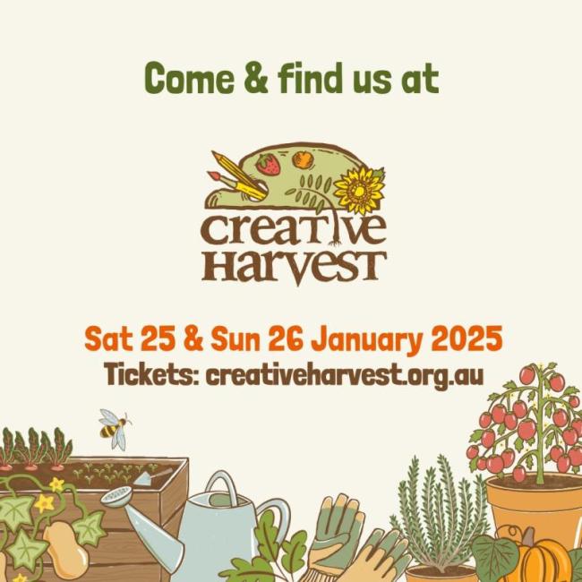 flyer for creative harvest