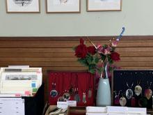 view of January art stall