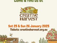 flyer for creative harvest